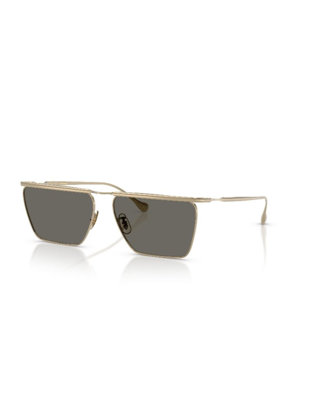 New Oliver Peoples Unisex Sunglasses Gold Multicolor Lens Titanium Frame EDITION
